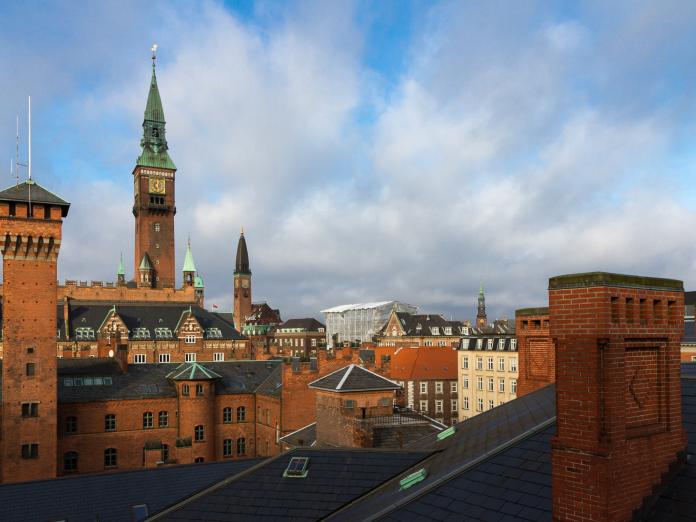Udsigt over byens tårne fra Stormgade