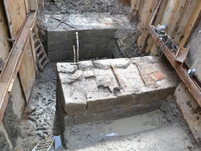 Udgravning til metro ved Østerport