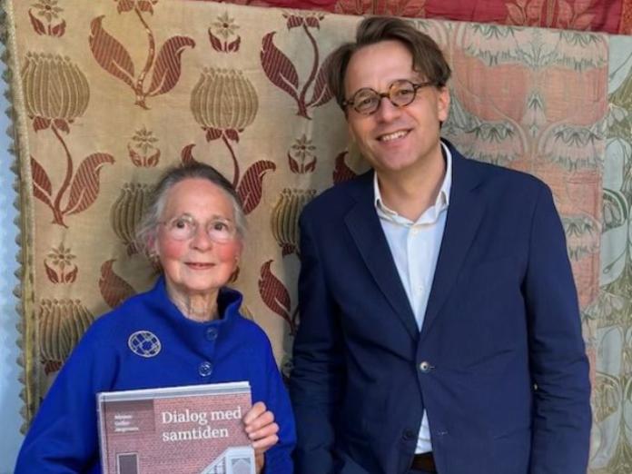 Gæst Mirjam Gelfer Jørgensen og vært Marius Hansteen