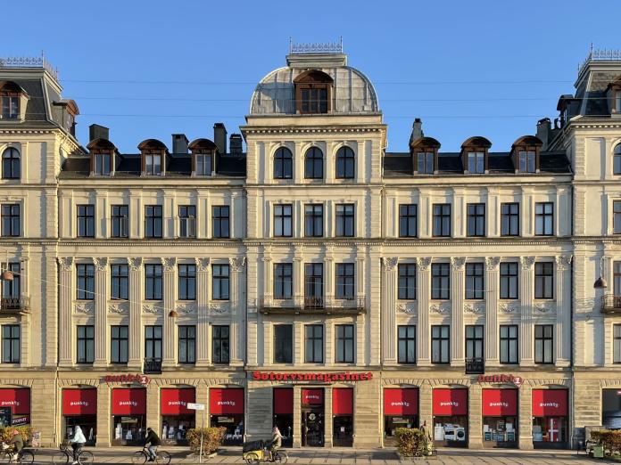 Udsnit af facade ved Søtorvet