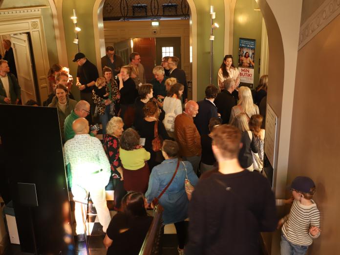 Kø til særudstillingsrummet