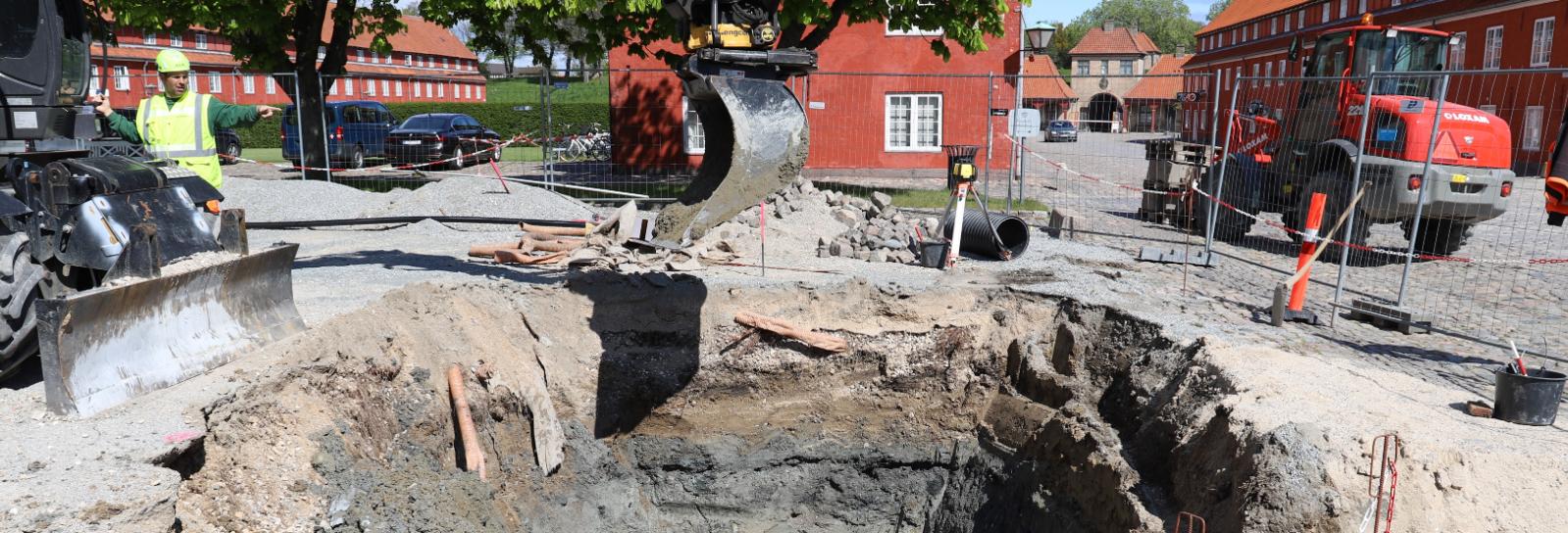 Udgravning og entreprenør